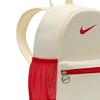 Nike Brasilia Heritage 11L Fashionable Versatile Simple Polyester Mini Backpack Kids backpack Cream Red FZ7222-113