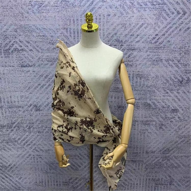 Camouflage Shemagh Scarf Desert Scarves Mesh Shawl Head Wrap for Outdoor Camping