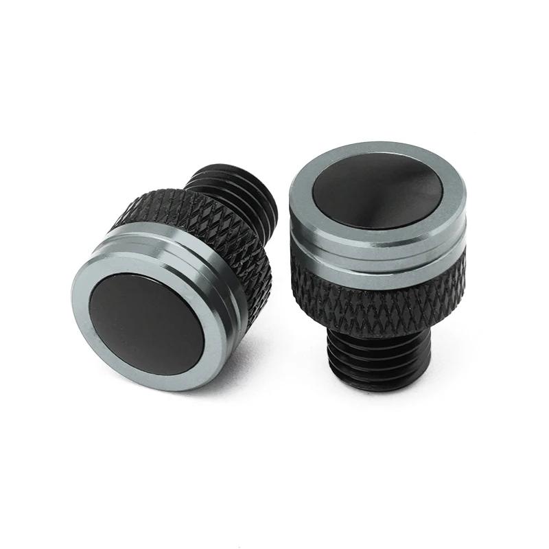 For Triumph Street Triple 765 RS /S/R 675 Trident 660 Tiger 900 GT 800 1200 CNC Motorcycle Mirror Hole Plug Screw Bolts Cover