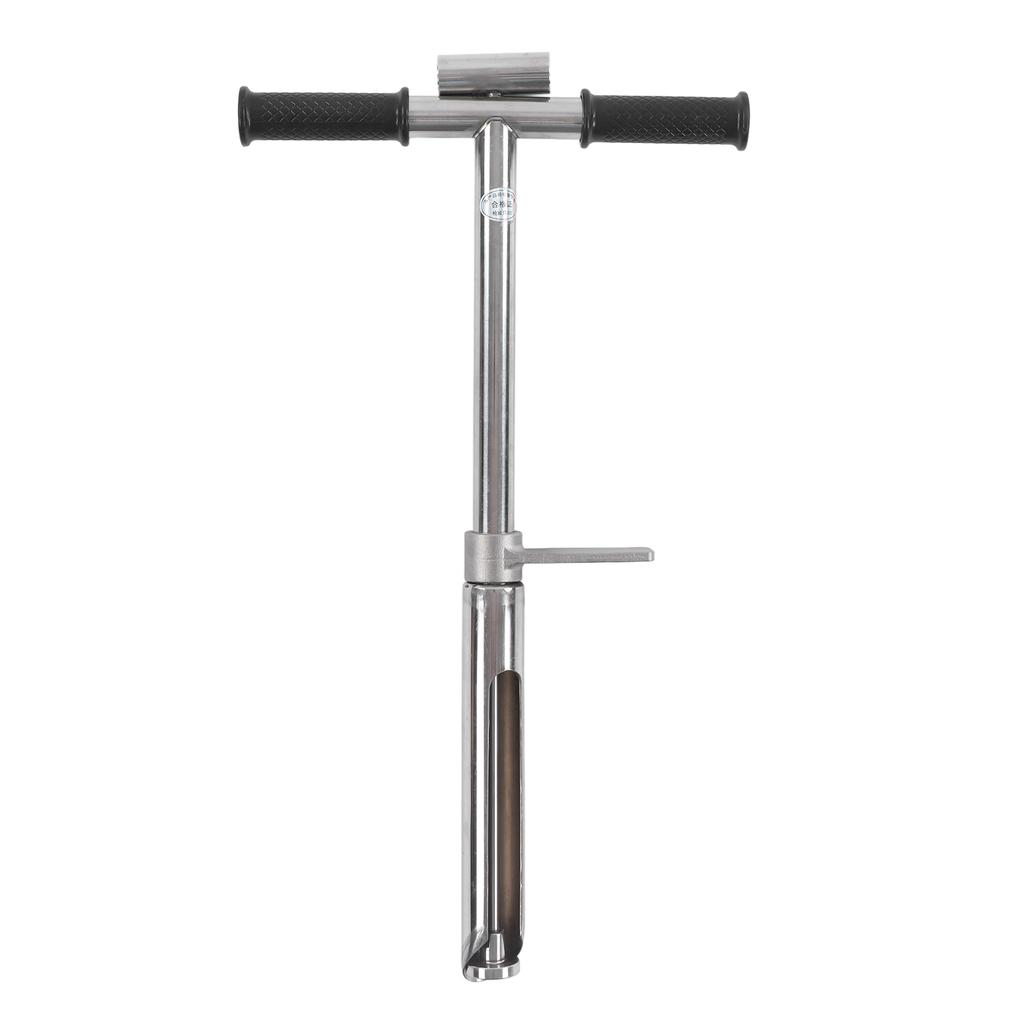 Soil Sampler Probe Tool Stainless Steel Accurate with Ejector Foot Pedal for Lawn Garden