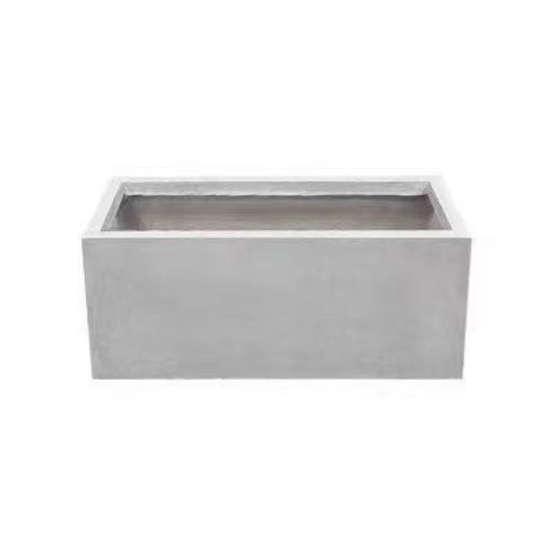 Rectangular Cement Outdoor Planter
