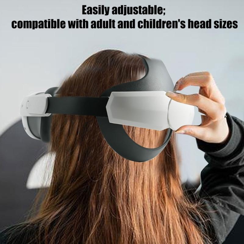 Replacement Head Straps for 3S VR Accessories Adjustable Reduce Head Pressure for 3S VR Straps