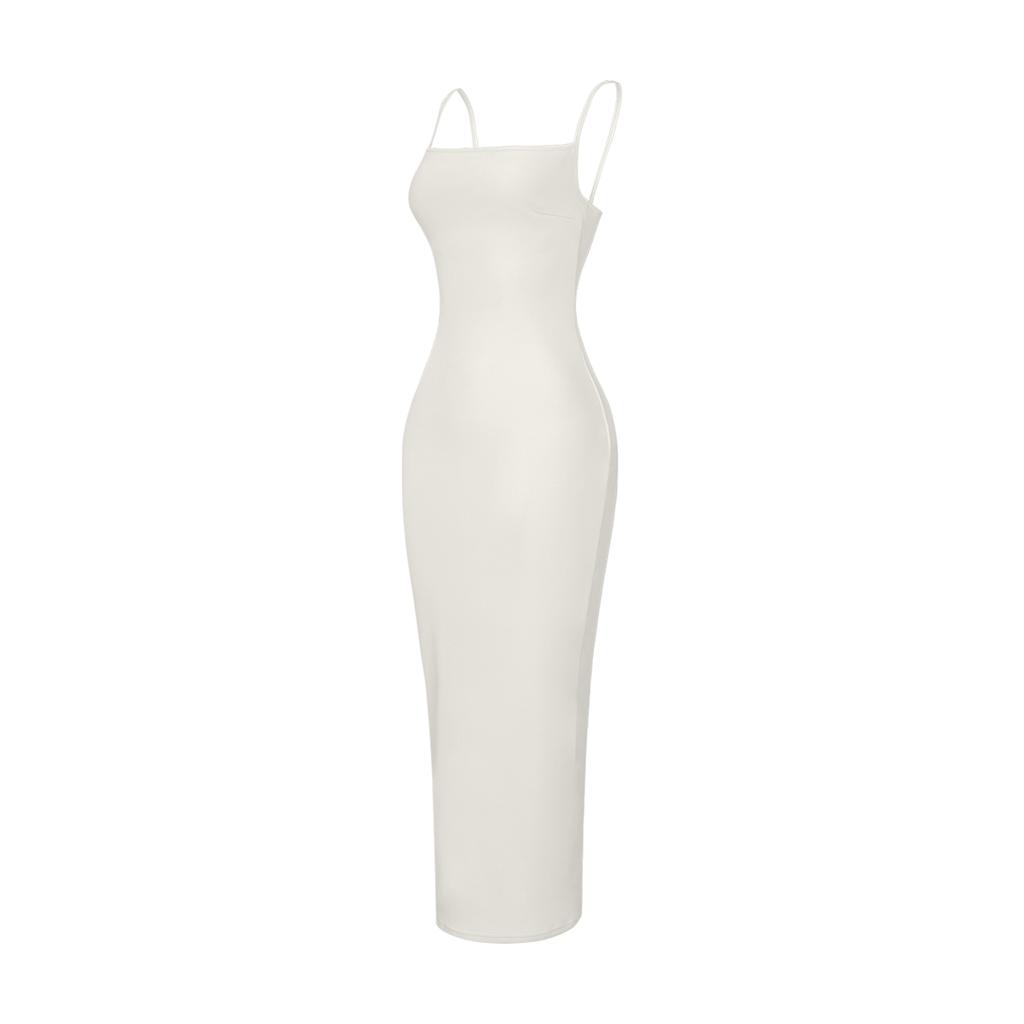 Wannabes Fit Sleek Slim Fit Contour Dress Sand Ash