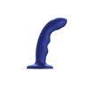Godemichet vibrant Tapping Dildo Wave - Bleu nuit - Stimulation clitoridienne, vaginale et anale