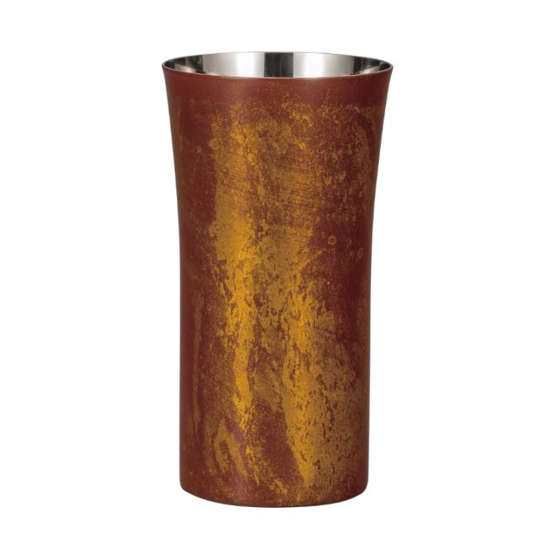 

Maeju Lacquerware Lacquered (Shima) Cup, Single Size, Sandalwood, Red, 8K-512