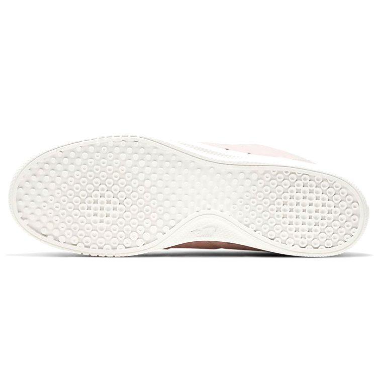 Nike Court Vintage Artificial Leather Slip Resistant Abrasion Resistant Low Top Skateboard Shoes Women's Pink White CZ7930-600