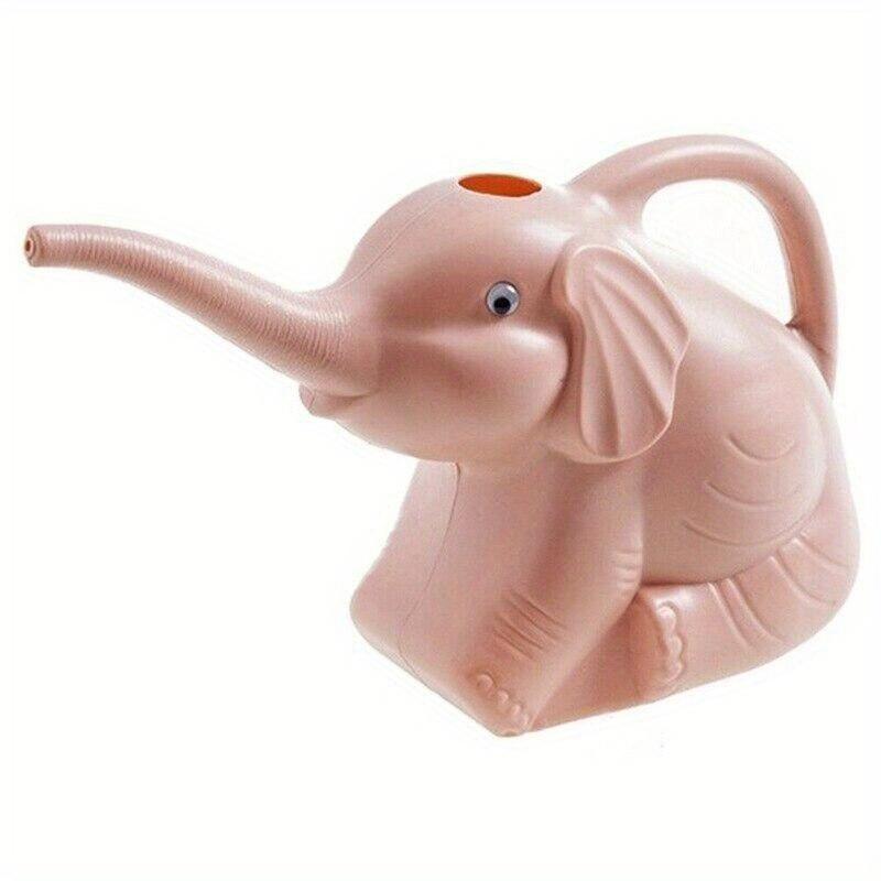 

Cute Elephant - Shaped Watering Cans PP Pot Gardening Tools Water Bottle Household Small Water Spray Pot розовый