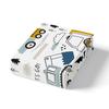 Construction Vehicle Duvet Cover Tractor Excavator Bedding Set Children Boy Bedroom Three-Piece Set