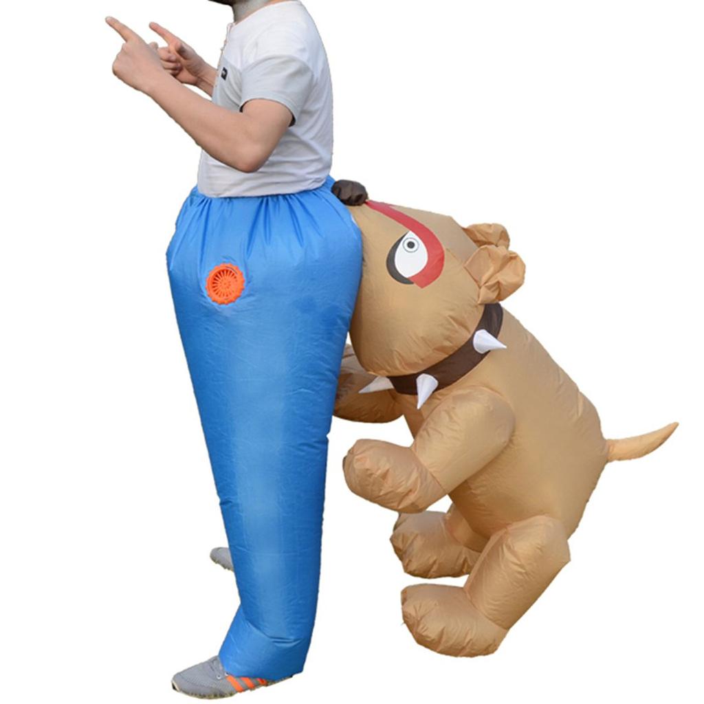 dog biting costume