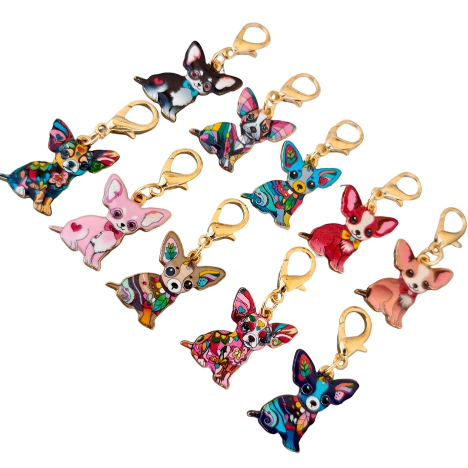 

10pcs Creative Gift Dog Keychain for Birthdays Holidays Alloy Key Organiser Ornament Perfect for Personalization 1