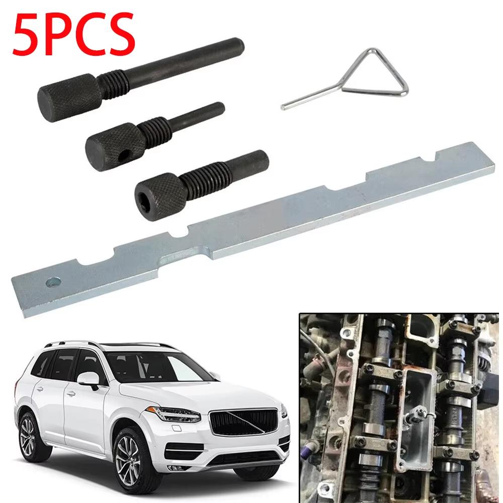 5pcs for Ford C-MAX Cougar Fiesta for Mazda For Volvo Crank Locking Setting Car Engine Camshaft Timing Locking Repair Tool Kit