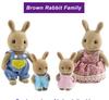 Non-Toxic Forest Animal 1/12 Dollhouse Furniture Bedroom Kitchen Bathroom Set Miniature Simulation Dolls Accessories Diy Toys Children