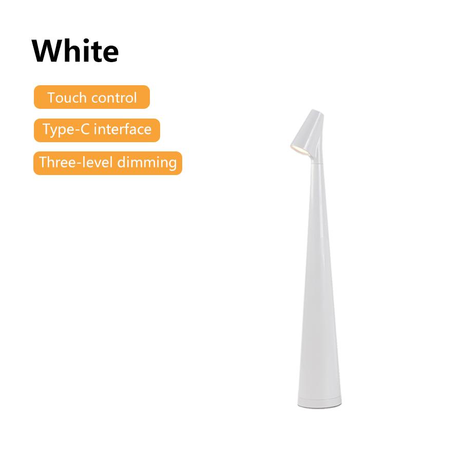 Tischlampe LED-Touch-Sensor-Desktop-Nachtlicht Wiederaufladbare kabellose Leselampe für Restaurant, Hotel, Bar, Schlafzimmer, Dekorlicht