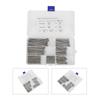 150pcs Cotter Pin Clips Assortment Stainless Steel 7 Specifications Split Pins Universal Car Accessory