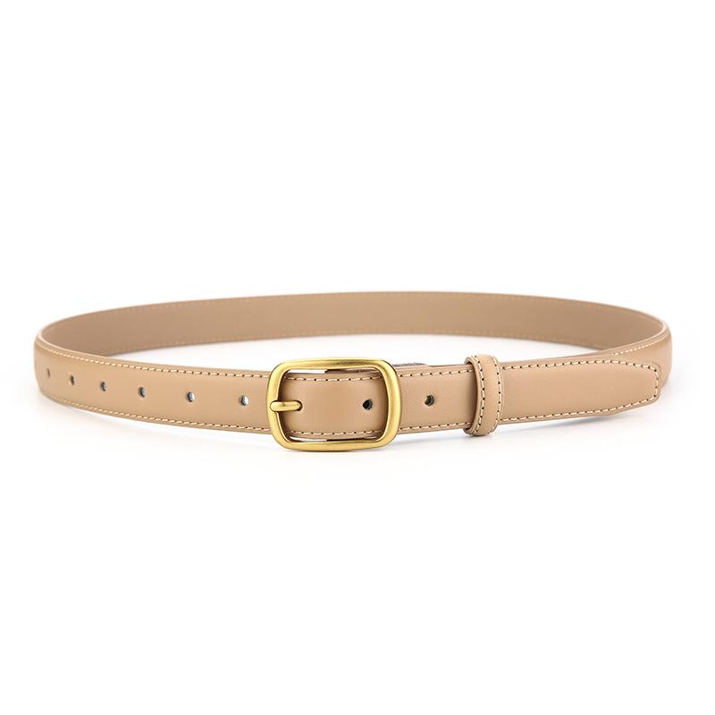 Women s Genuine Leather Belt 105cm хаки
