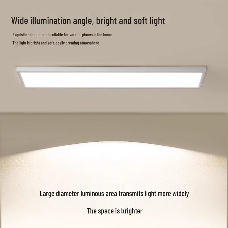 Lin Pan Ultra-thin Full Spectrum LED Ceiling Light