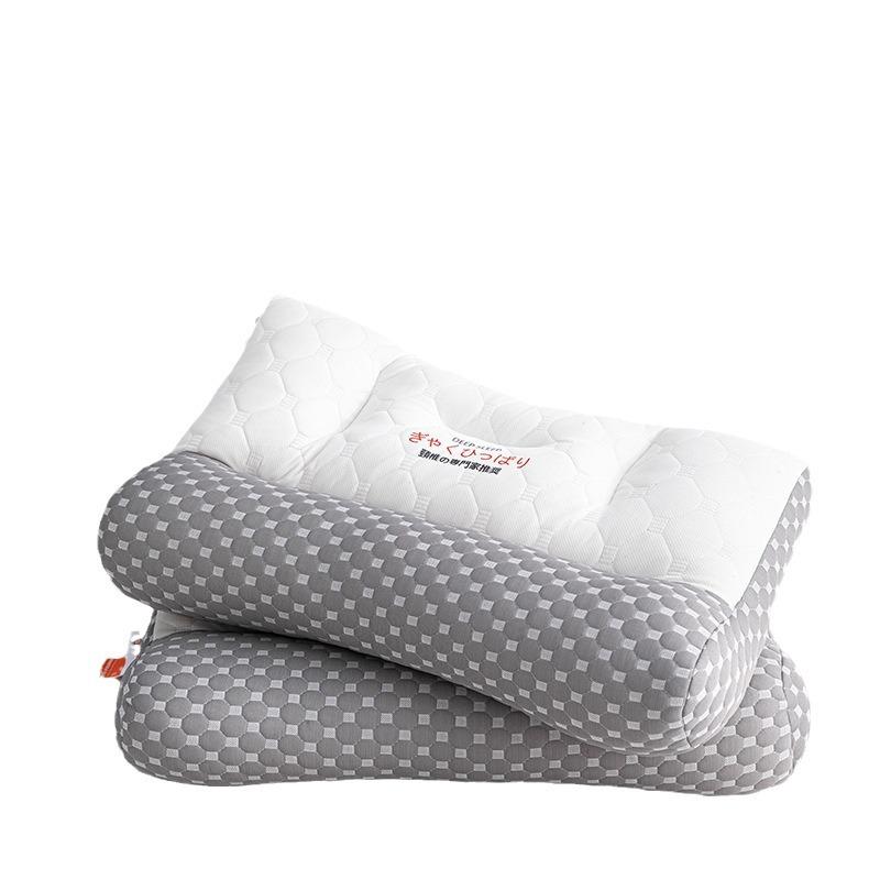 Neck Pillow, Anti-traction Shaping Pillow, Home Memory Latex Massage Pillow Core, Sleep Pillow Activity
