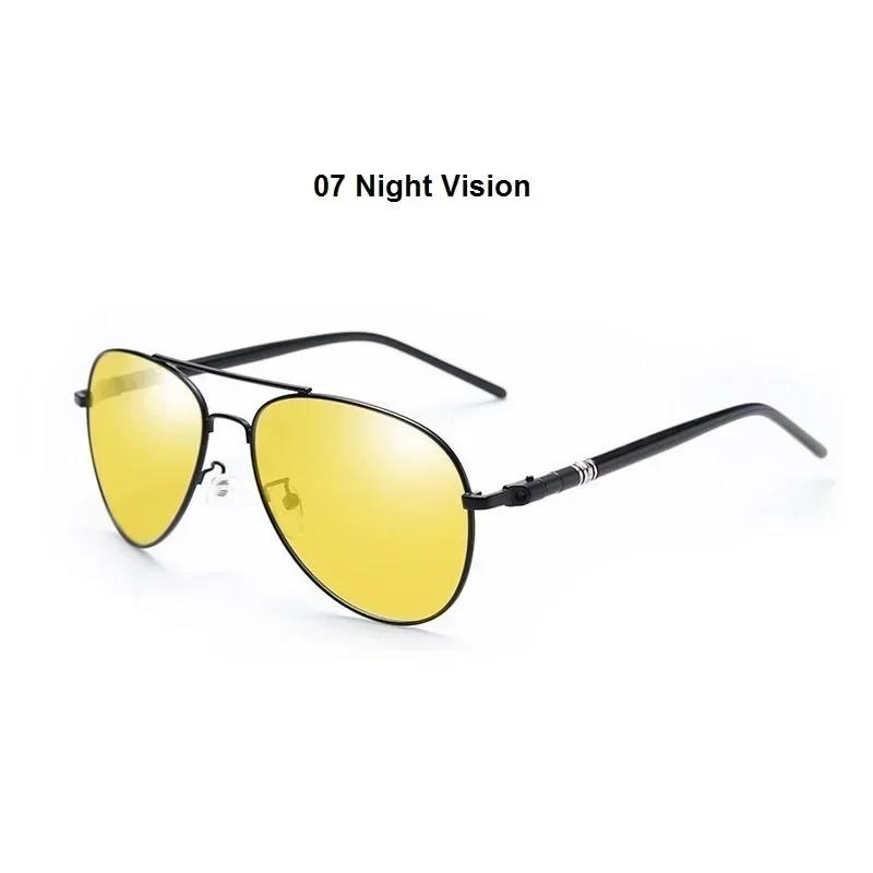 Men And Women Polarized Sunglasses Colored Reflective Glasses Driving Sunglasses Black Unisex Pilot Lenses Uv400