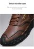 Men's Plus Size Ultra-fiber Casual Low-top Hand-stitched Shoes