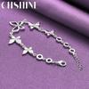 CHSHINE 925 Sterling Silver Butterfly Bracelet For Women Charm Jewelry