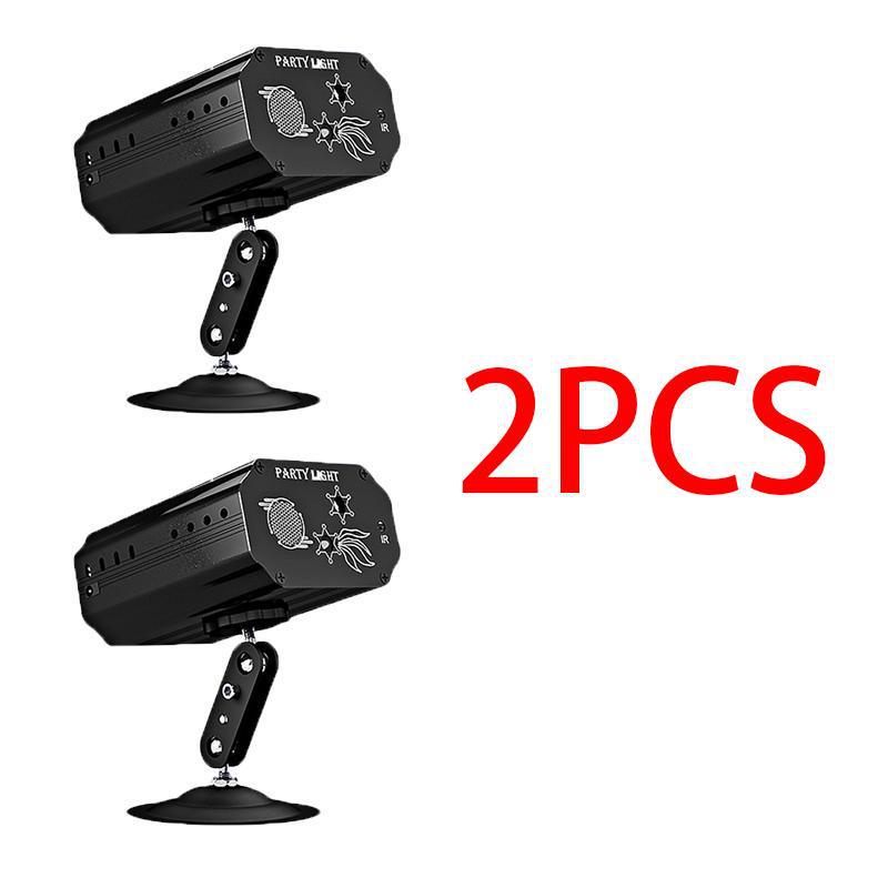 E37468 Voice-Activated KTV Laser Light European Edition
