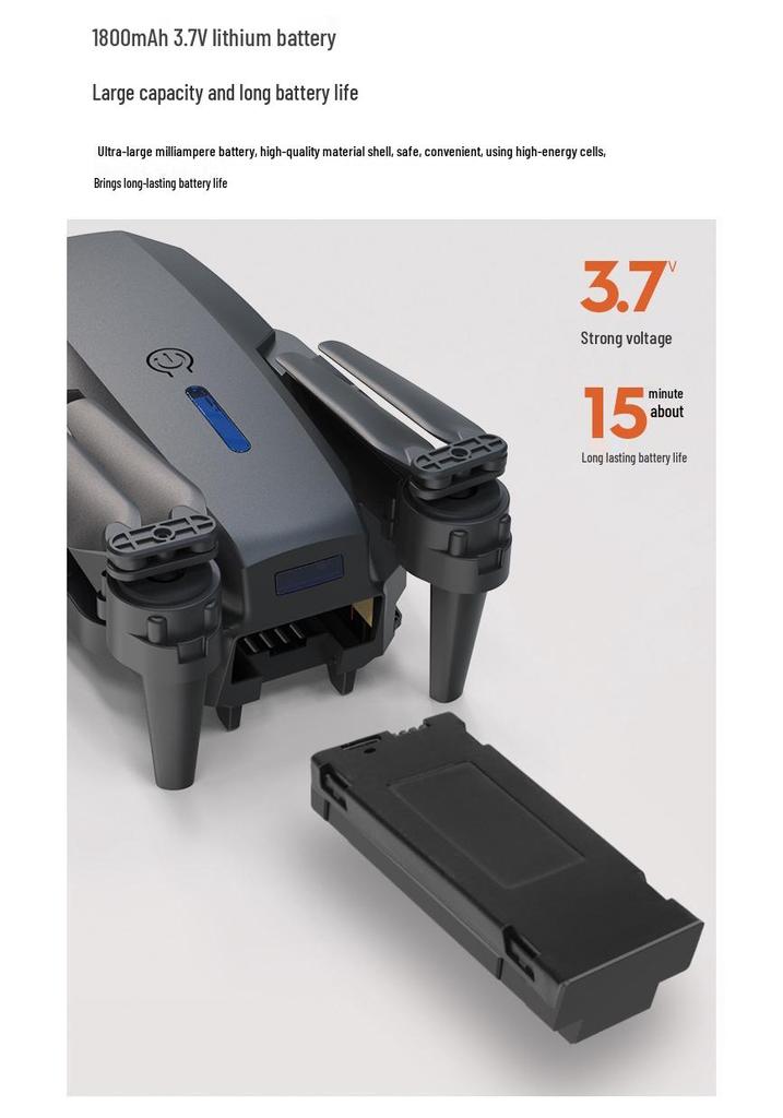CrossE88 Pro 4K HD Drone Toy: Foldable E99 Quadcopter with Remote Control (E525)