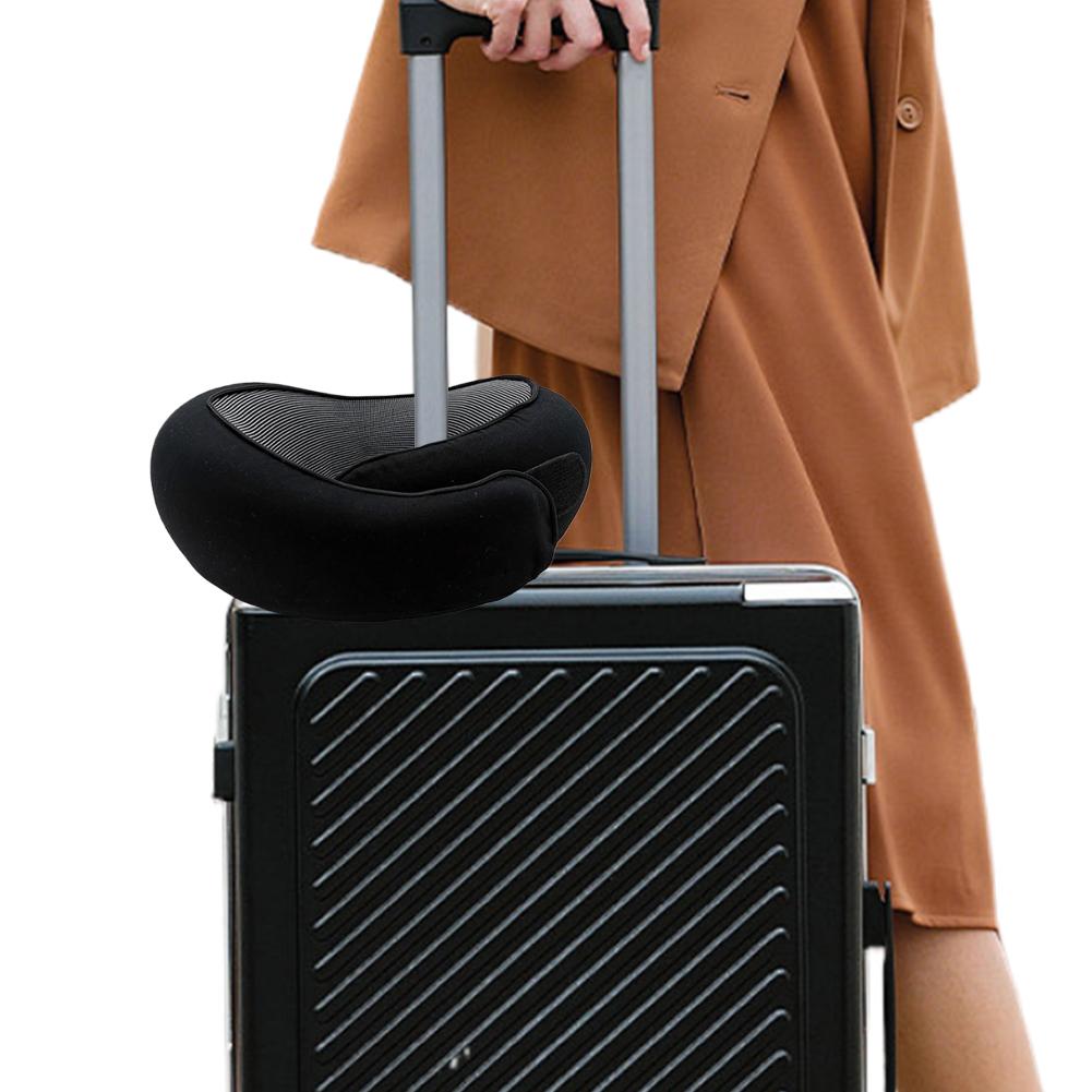 

Подушка для путешествий Подушка для поддержки подбородка из пены с эффектом памяти с поддержкой головы на 360 градусов Подушка для шеи для путешествий в самолете, автомобиле серый