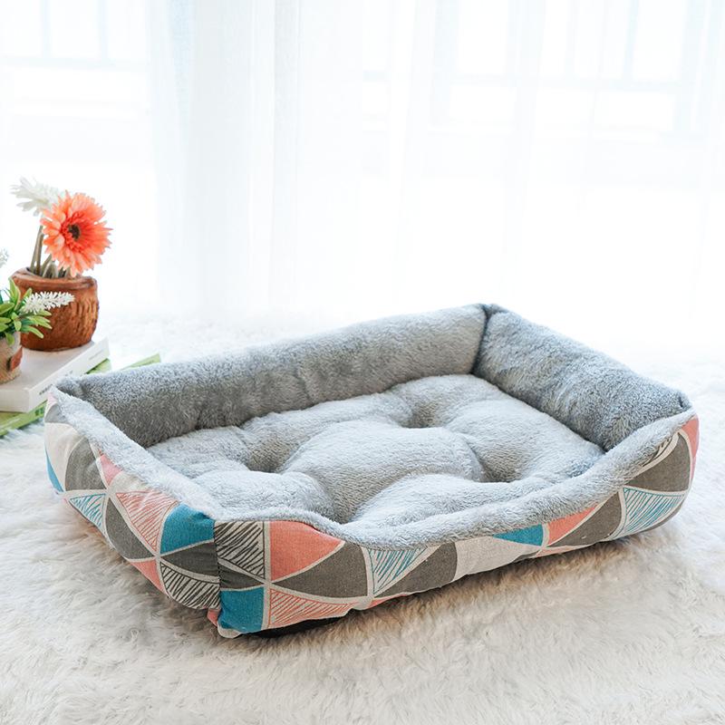 

Будиночок для домашніх тварин на всі сезони: Зимове тепло для котів та собак - Підходить для Тедді, Коргі, Лабрадорів, Золотистих ретриверів - Включено затишний матрац XS - 45×30cm (up to 3 lbs)