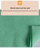All-Cotton Knitted 2x2 Rib Fabric for Sweatshirt Neckline, Cuffs, and Hem