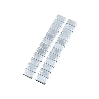 ACROPIX 2 Adet Kendinden Yapışkanlı Jant Denge Ağırlık Şeritleri 140 x 19 mm 2.1oz Motosiklet Scooter Gümüş Ton İçin
