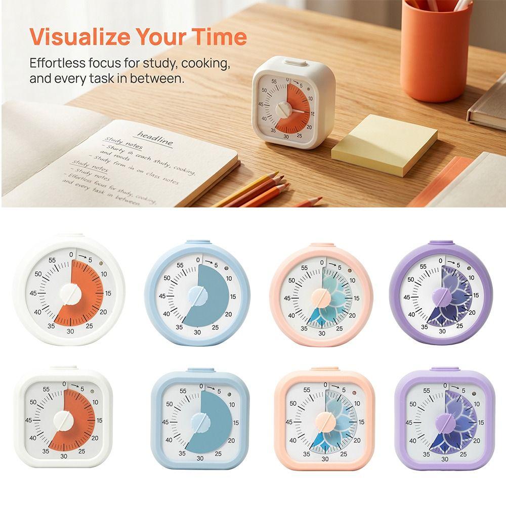 Silent Operation Visual Timer Self Discipline Kitchen Cooking Timer Timer Management Tool