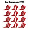 12PCS Christmas Socks Fall and Winter Cotton Magnet Hand-holding Socks Mid-calf Socks Cute Couple Socks Cartoon Christmas Socks