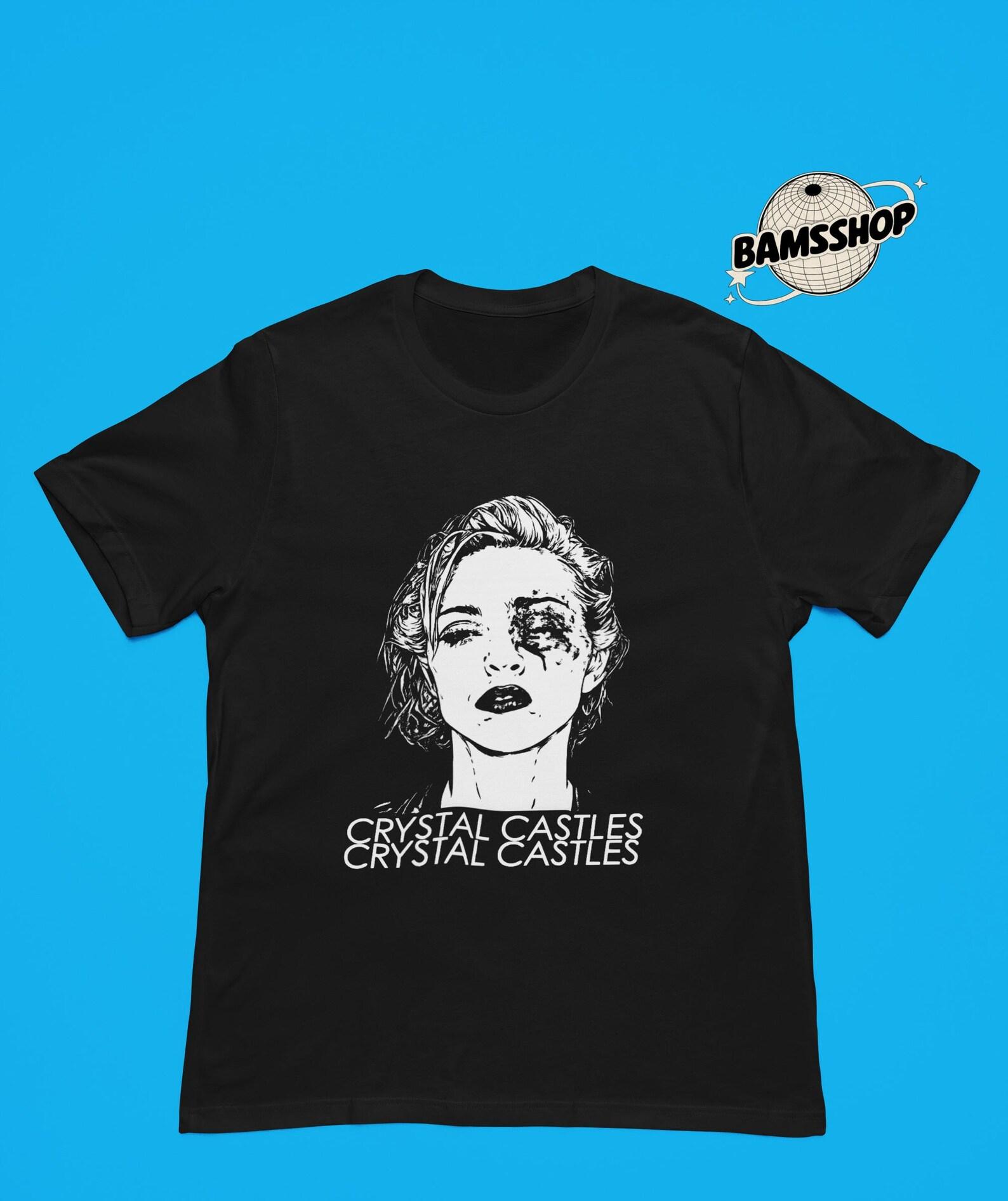 Crystal Castles Shirt, Alice Practice Album Band Tee, Retro Electronic Music Merch 2XL