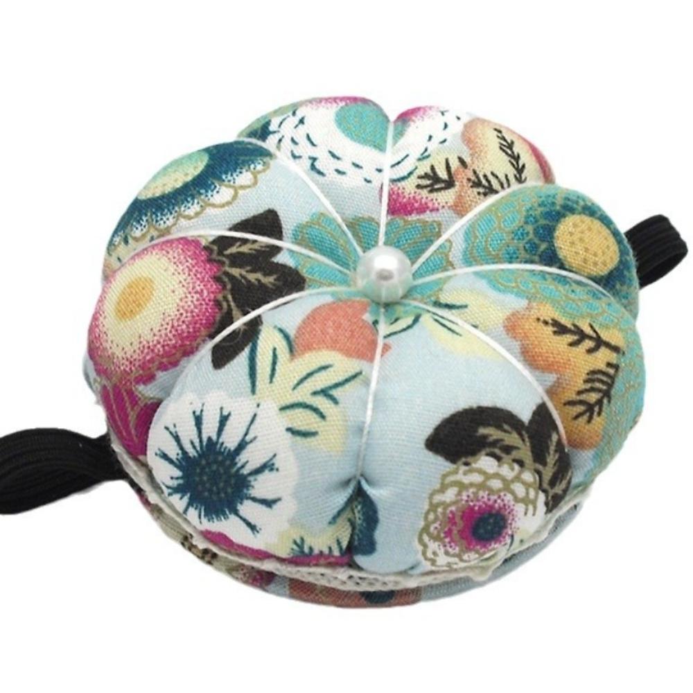 

High Quality Creative Pin Cushions for Sewing Cotton Fabric Pumpkin Shape Needle Pin Cushion Sewing Kit DIY Craft зелёный