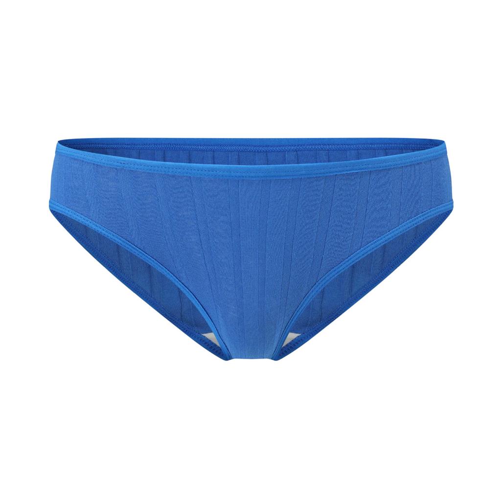 Damen Frühling und Sommer Neu Baumwolle Einfarbig Fadenlift Hüfte Tiefsitzender Slip