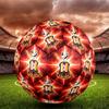 Bradford City AFC Print Size 5 Soccer Ball, Standard Match Football for Sports Game and Team Practice, Ideal Gift for Soccer Fans
