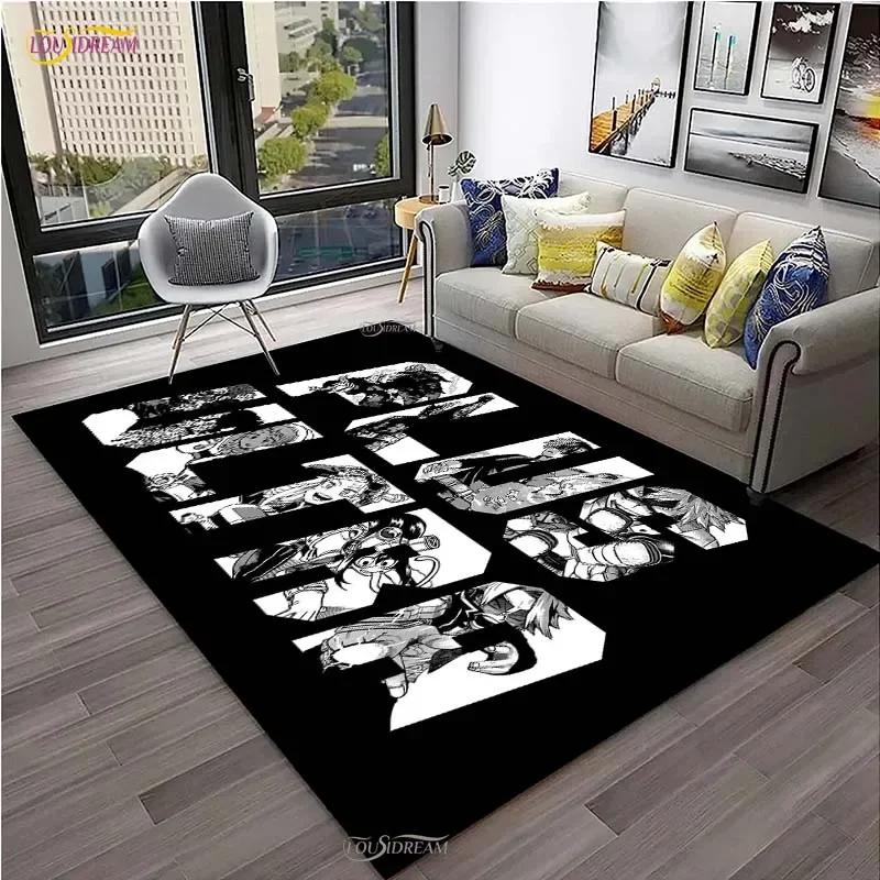 My Hero Cartoon Anime Carpet for Living Room Bedroom Table Cinema Rug Kitchen Door Kids Un-slip Floor Mat Alfombra Birthday Gift