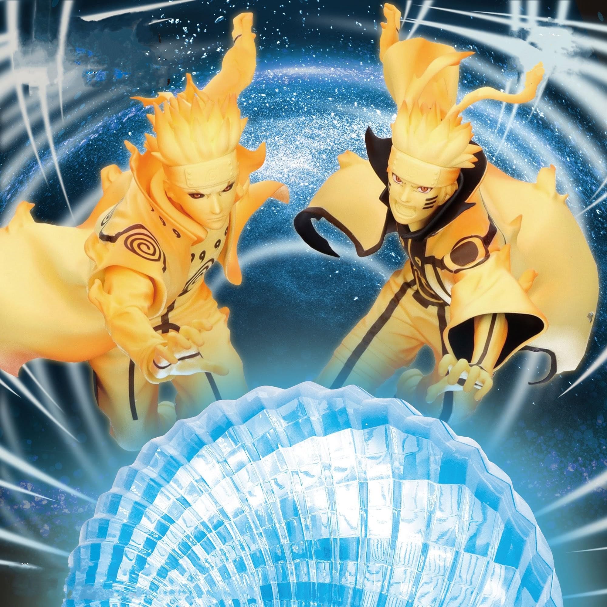 

NARUTO Uzumaki Namikaze Rasengan Effect set 18cm 12cm Figures Naruto, Minato, Light, 3-piece (Figure) Size Approx. (Effect) Size Approx.