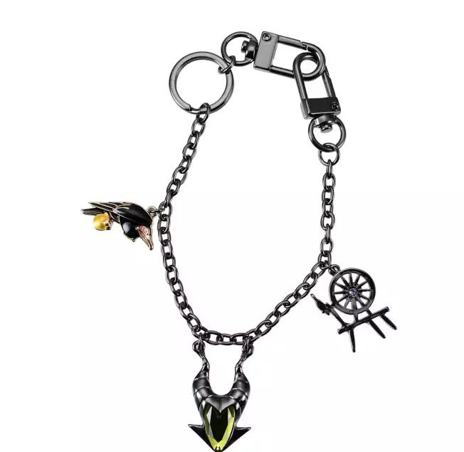 

Disney Maleficent and Diablo Bag Charm DISNEY VILLAINS Japan NEW