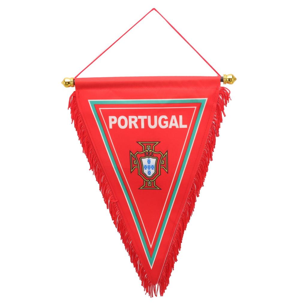 2022 Flaga Meczowa Wodoodporna Zawody Piłkarskie Drużyna Narodowa Wiszące Flagi do Dekoracji Pokoju Baru