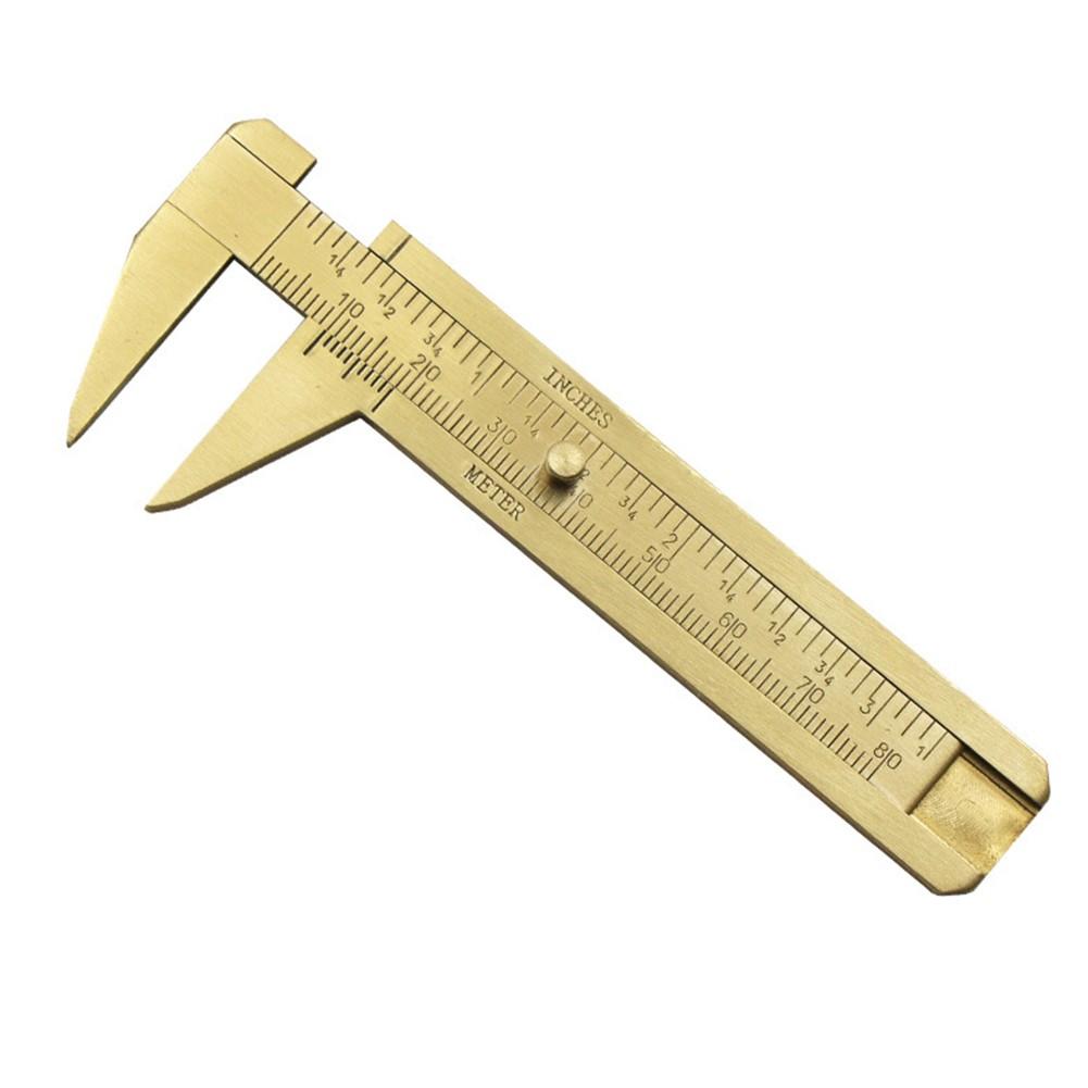 Precision Brass Vernier Caliper Sliding Gauge for Jewelers 325 / 80mm Range