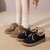 2025 Winter Shoes Women Flat Cotton Shoes Non-slip Brand Ladies Warm Plush Shoes Soft Casual Plus Size 41