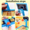 Kids  Childrens 2Pcs Mini Basketball Finger Shooting Machine Color Random Board Game Parent-child Interaction Desktop Games Party Gift Present
