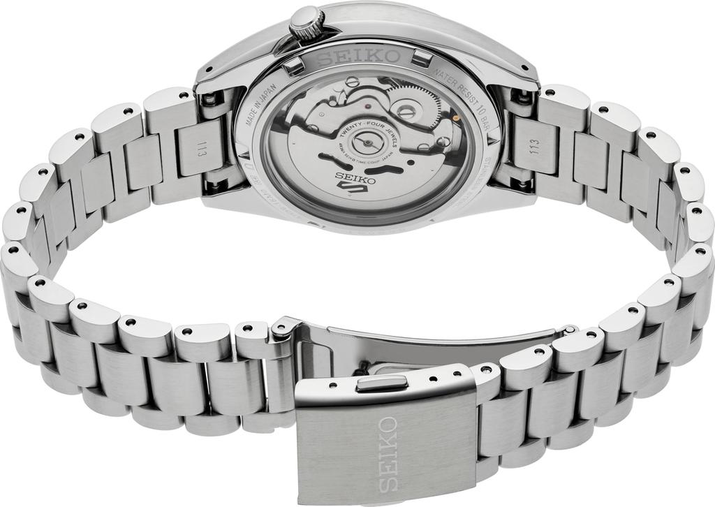 SEIKO 5 Sports Automatic Watch with Stainless Steel Case and Luminous Hands Stylish Green Men's - Watch,