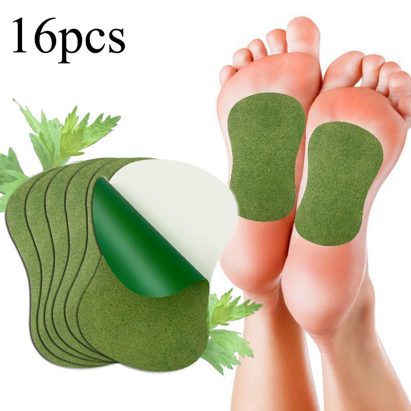 

32 шт. пластыри для ног с экстрактом полыни, для снятия боли в теле, для эффективного улучшения качества сна, органические пластыри для детоксикации и красоты ног 16pcs