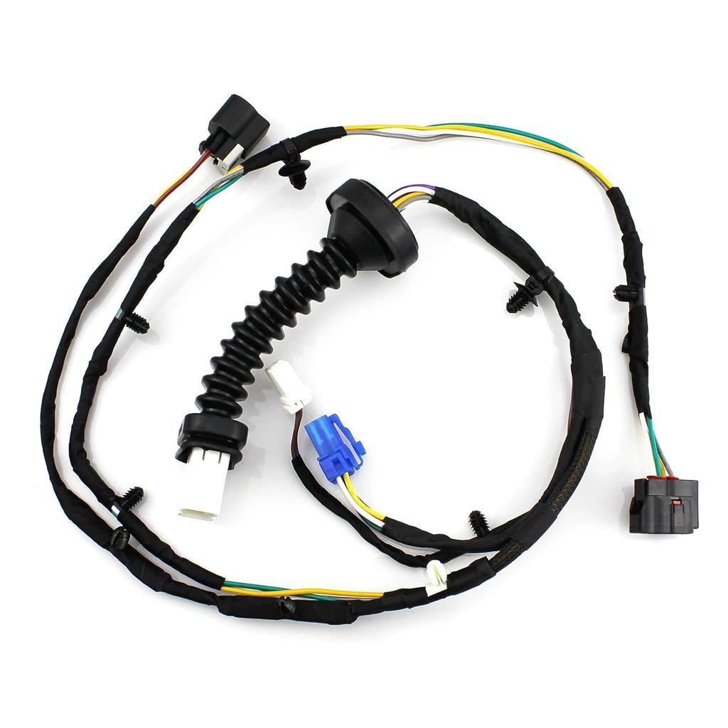 Rear Door Harness Wiring Harness with Connector for 2004-2010 Ram 1500 2500 3500 4500 5500 56051931AB 56051931AA 645-506
