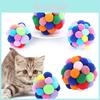 High-quality Elastic Ball Pet Toy Set Colorful Handmade Bell For Hours Of Fun