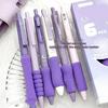Pack of 6Pcs Retractable Gel Pen Quick Drying 0.5MM Office Writing Tool for Adult Student Writing Journaling