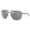 Grey Mirror Silver Navigator Men S SunglaSSeS ax2047S 6003z3 63