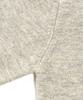 Excontainer Minimalist Button Round Neck Crop Cardigan (Grey)